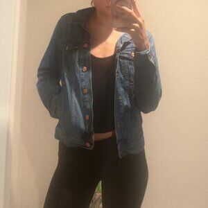 J. Crew Size Extra Small Denim Jacket Medium Wash